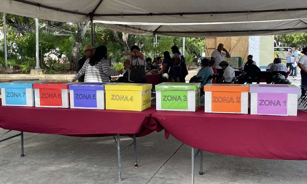 Cae la participación ciudadana en Cancún.