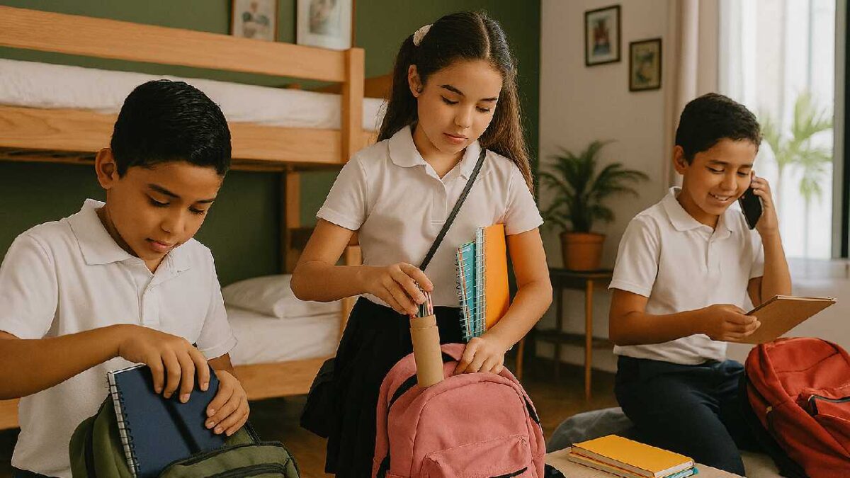 El regreso a clases está cerca.