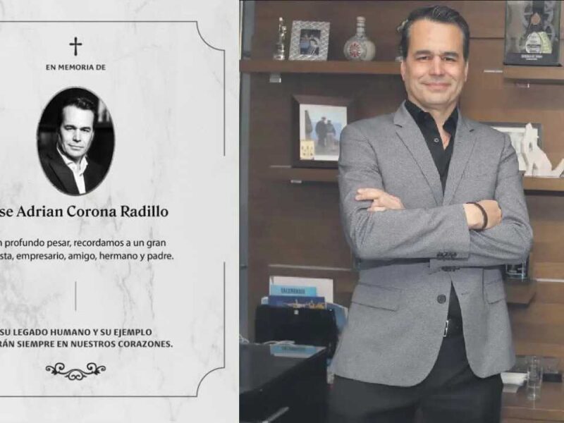 ¡Violencia en Jalisco! Indaga fiscalía la ejecución del empresario tequilero Adrián Corona