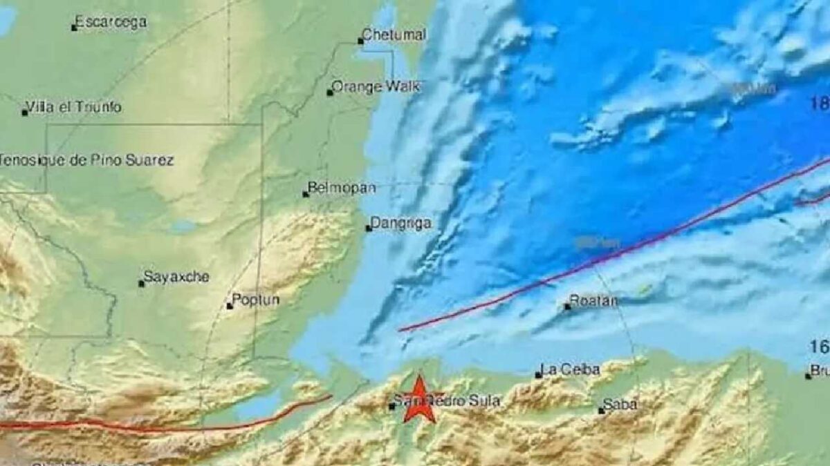 Sismo en sur de Quintana Roo.