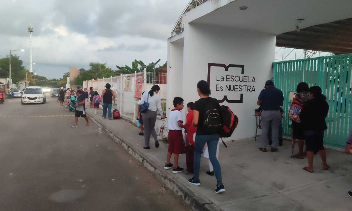 Regresan filtros escolares en Quintana Roo.