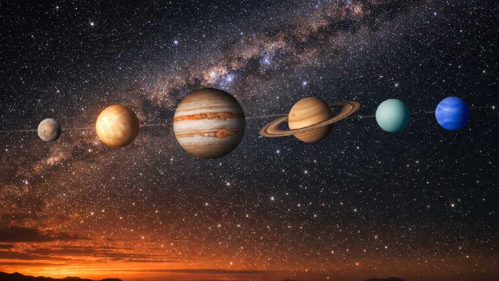 Mañana habrá alineación planetaria.