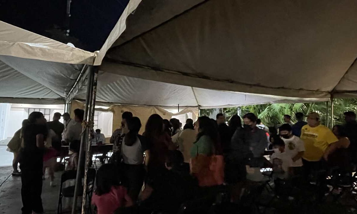 Jornada de vacunación en Cancún.