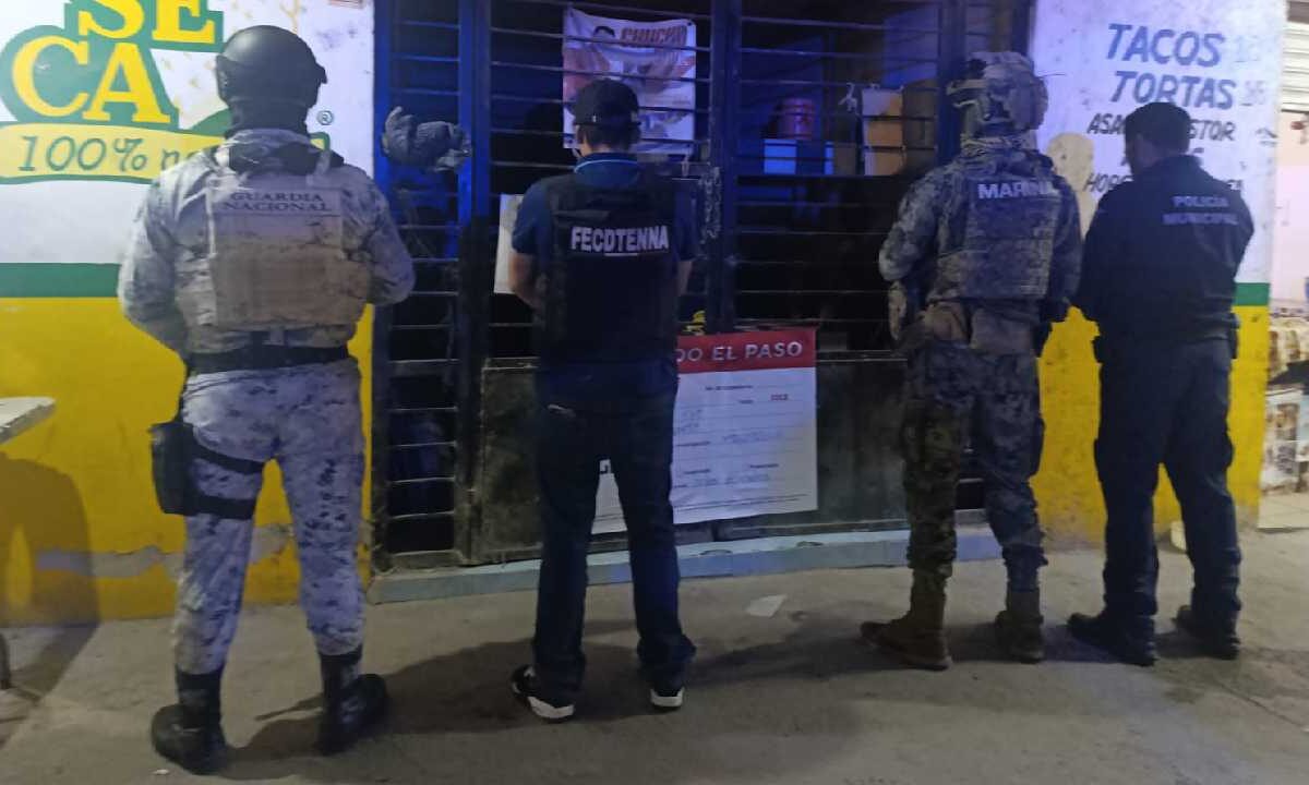 En el operativo se aseguraron inmuebles.