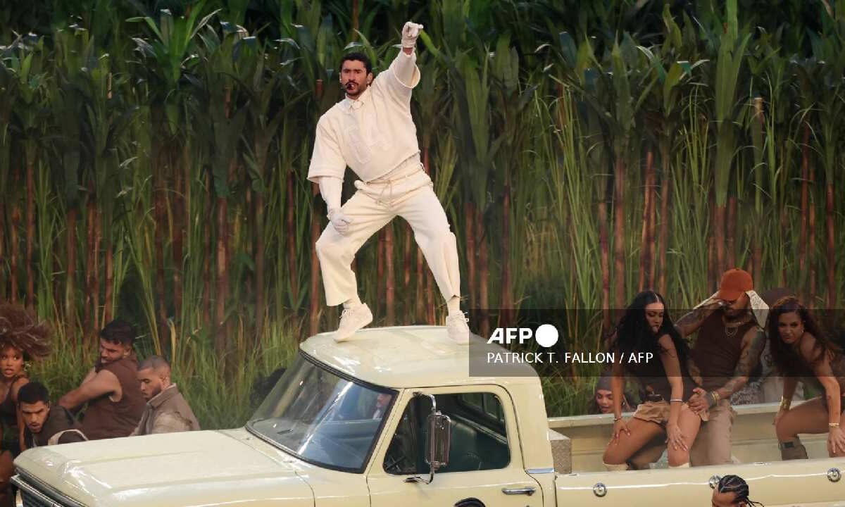 Bad Bunny en el Super Bowl LX