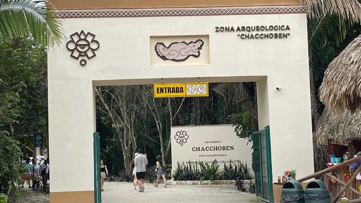 Bajan visitas a zonas arqueológicas.