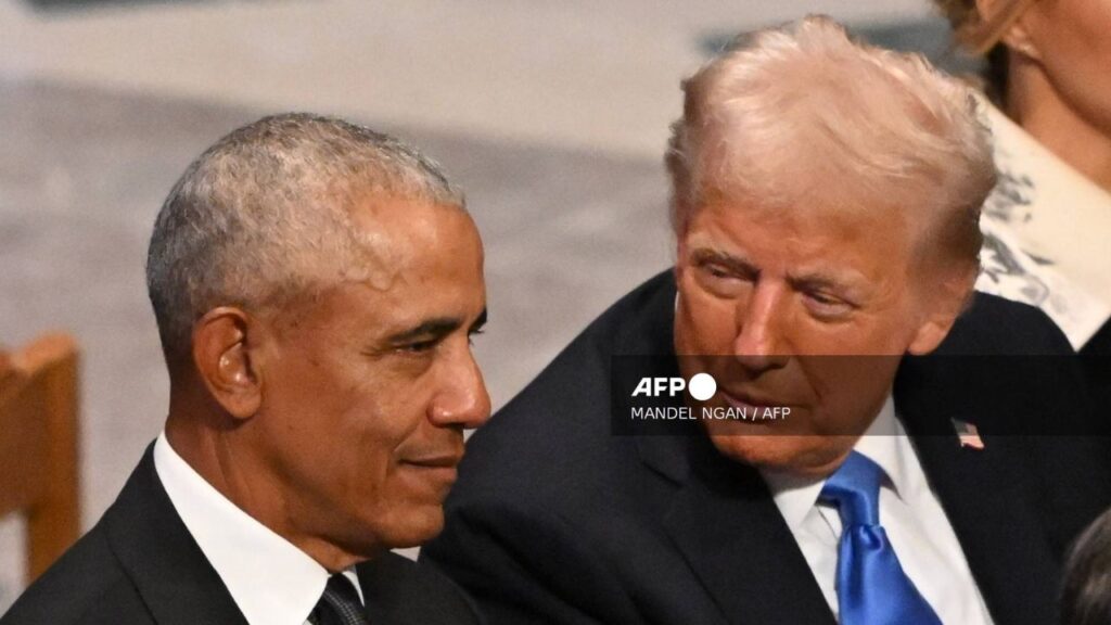 Barack Obama y Donald Trump
