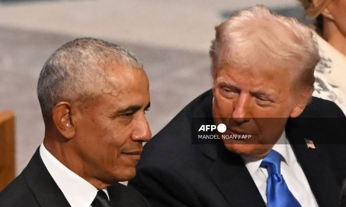 Barack Obama y Donald Trump