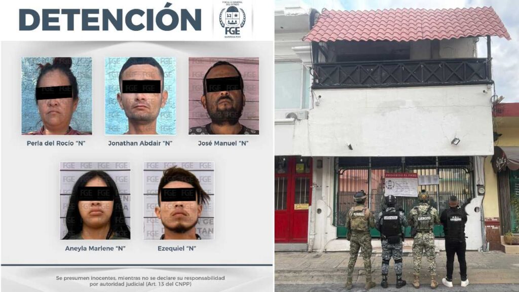 Barren fuerzas de seguridad con narcomenudistas, aseguran “narcotiendas” y drogas en 5 municipios de Quintana Roo