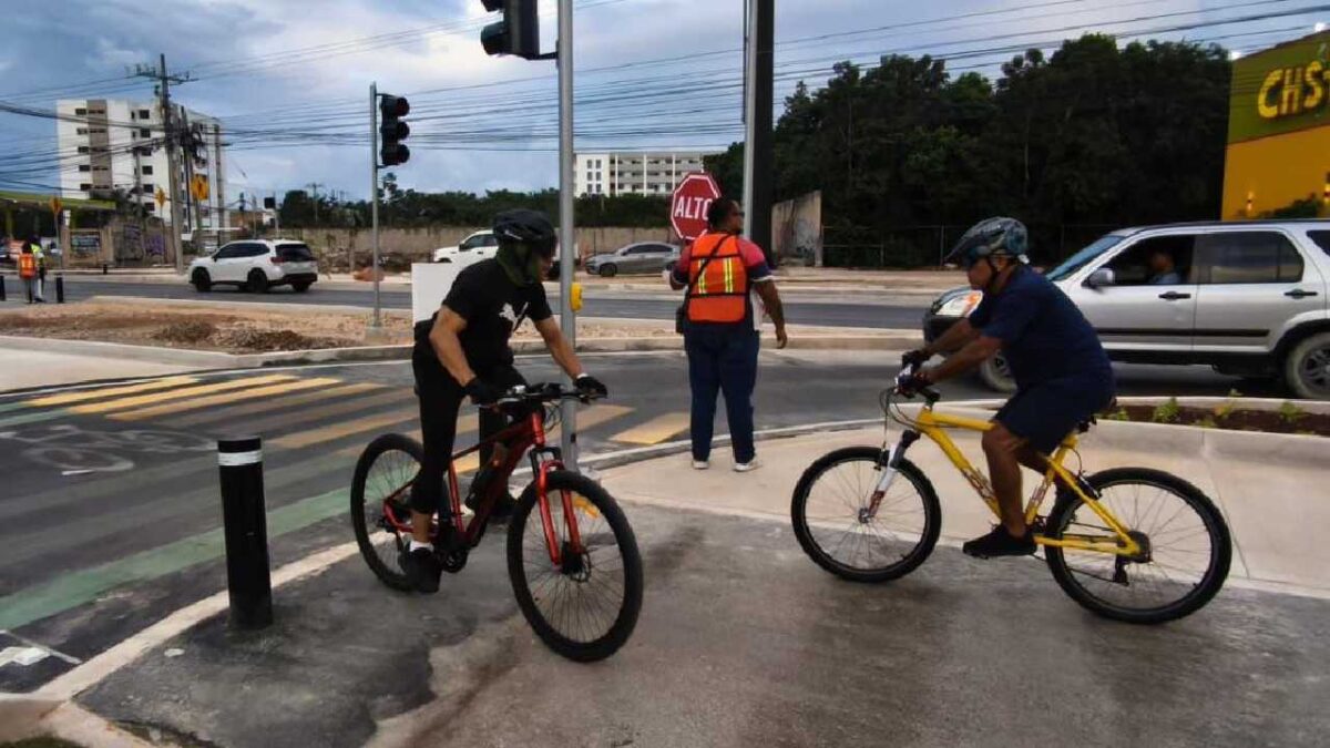 Habrá ciclovía en el Puente Nichupté.