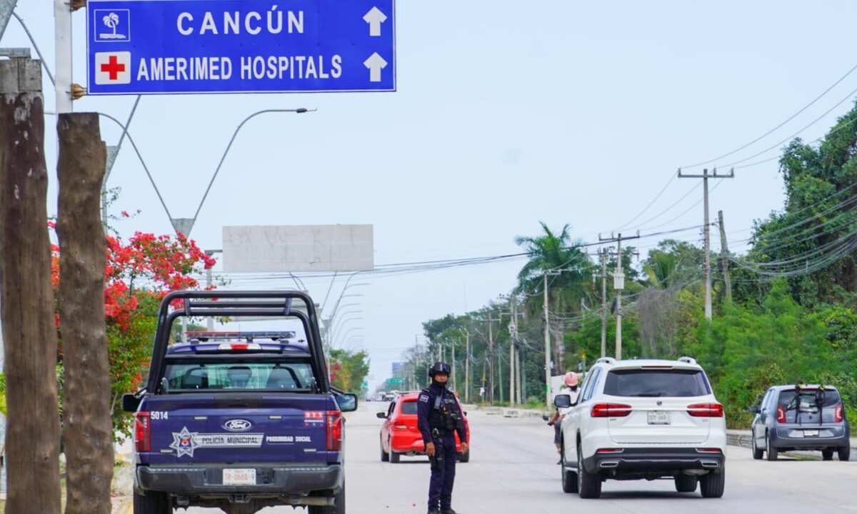 Seguridad en el Caribe Mexicano.