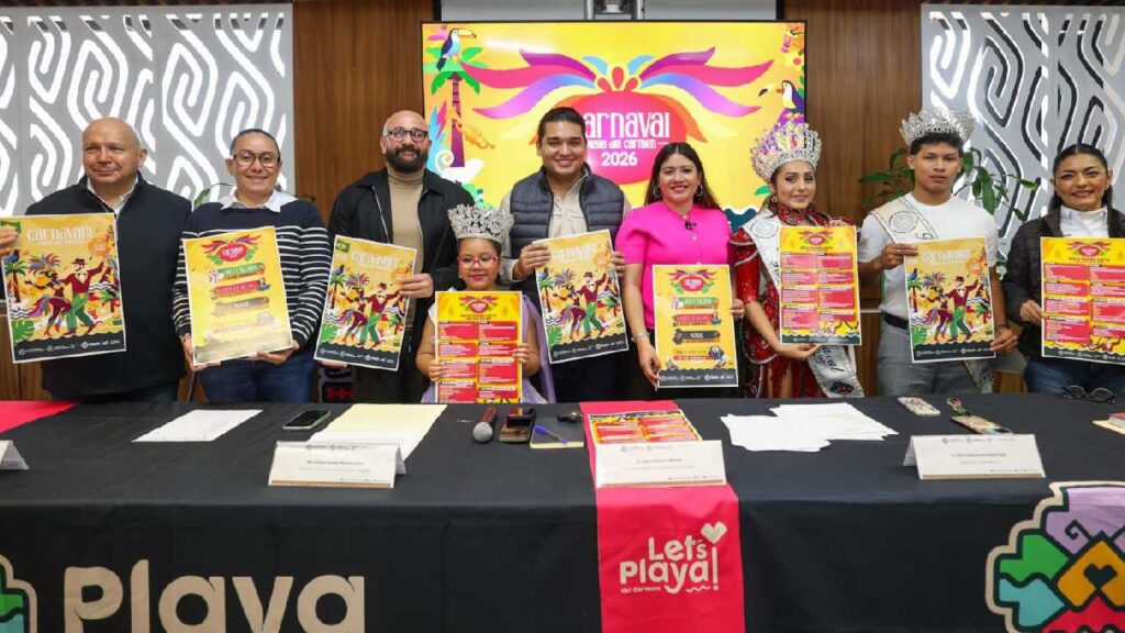 Carnaval Playa del Carmen 2026 tendrá artistas internacionales y más de 146 talentos