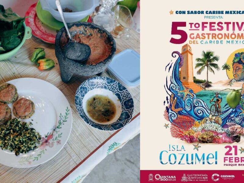 Checa el programa completo del 5° Festival Gastronómico del Caribe Mexicano en Cozumel
