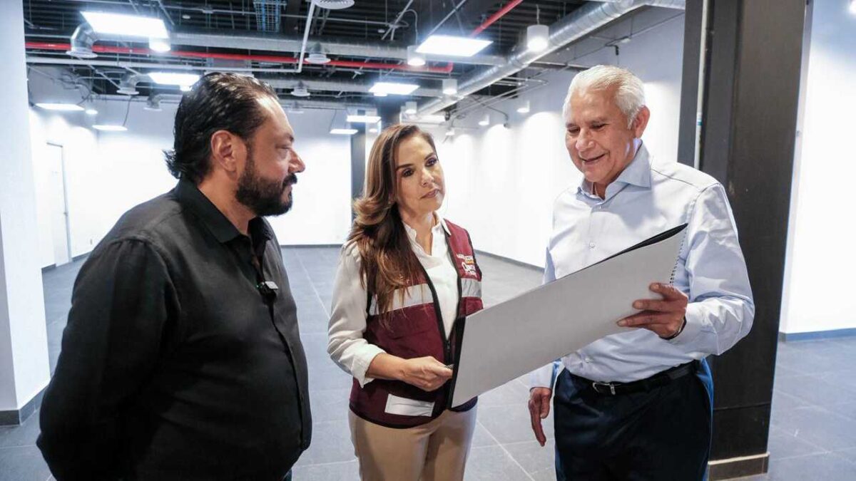 Avanza obra de la Fiscalía del Distrito Norte en Cancún.