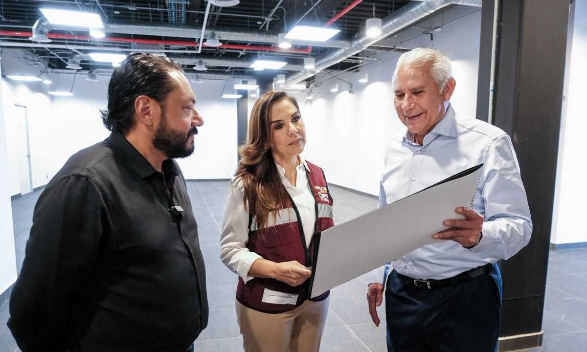 Avanza obra de la Fiscalía del Distrito Norte en Cancún.