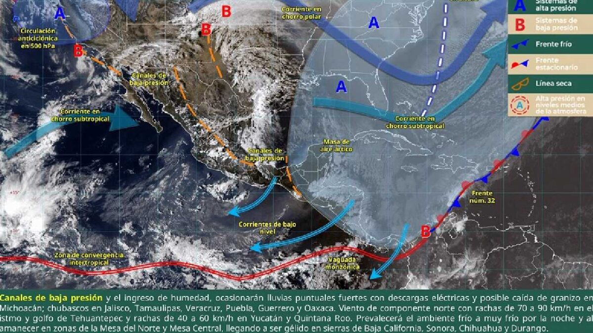 Prevén bajas temperaturas para hoy.