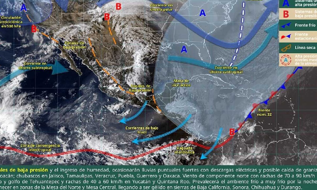 Prevén bajas temperaturas para hoy.