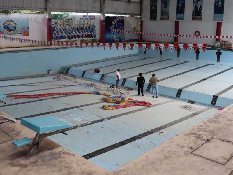 Codeq atiende petición ciudadana y repara alberca del “Nohoch Suku’n” en Chetumal