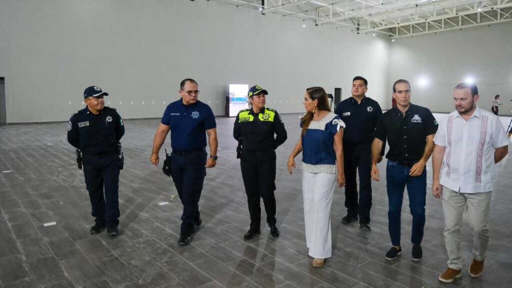 Avanza obras del C4 en Tulum.