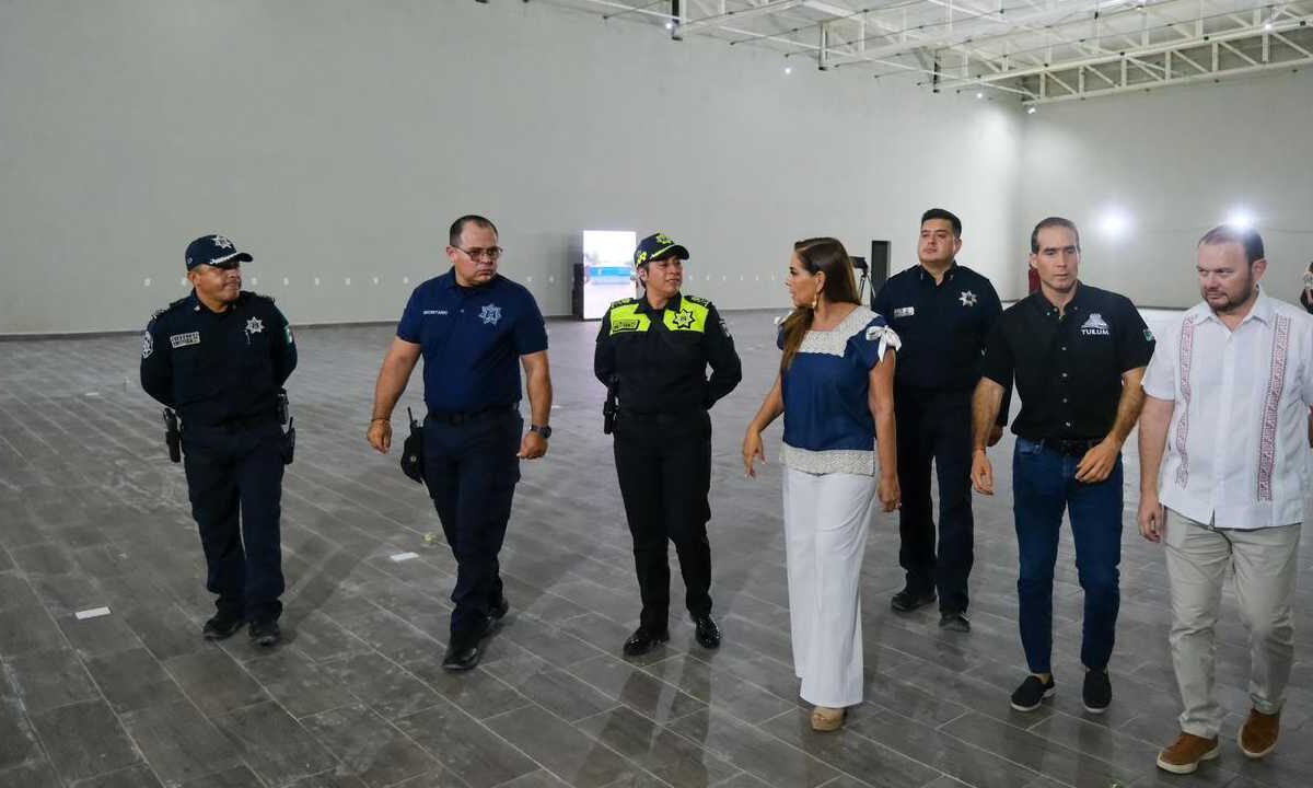 Avanza obras del C4 en Tulum.