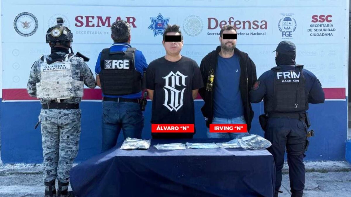 Narcomenudistas en Cancún