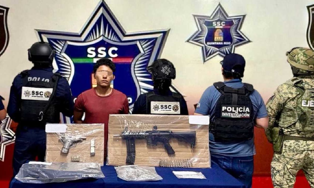 Cae narcomenudista en Cozumel.