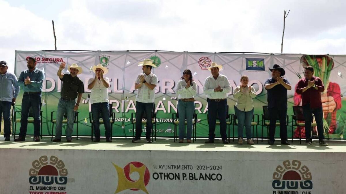 Día del Agrónomo. Festejos en Quintana Roo.