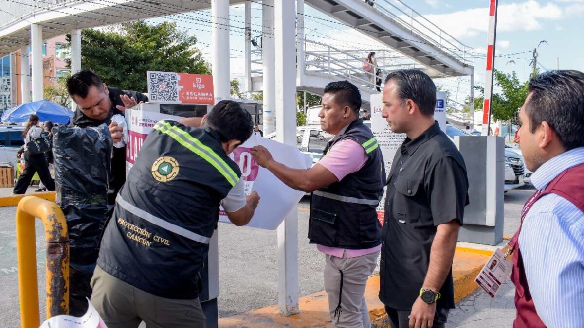 Operativos en estacionamientos de Cancún seguirán activos.
