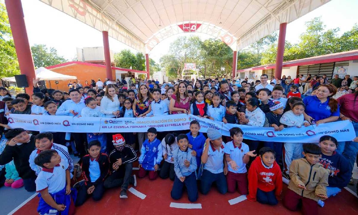 Los niños ya tienen domo.