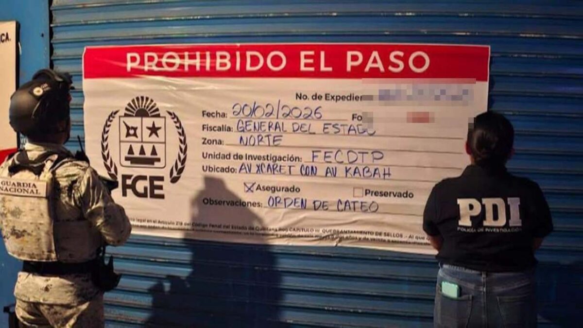 Videovigilancia irregular en Quintana Roo.