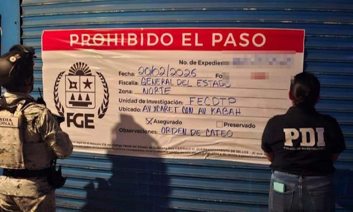 Videovigilancia irregular en Quintana Roo.