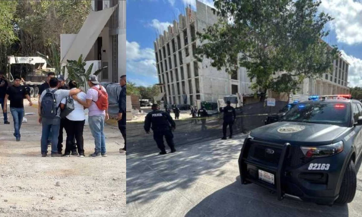 El falta accidente fue en una obra en construcción.