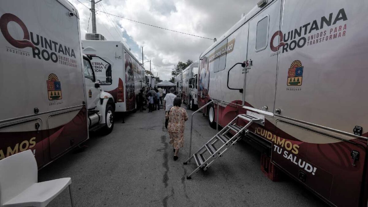 Caravanas de salud siguen sus recorridos.