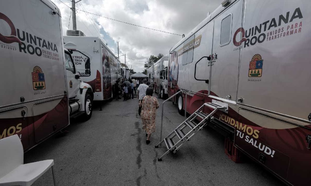 Caravanas de salud siguen sus recorridos.