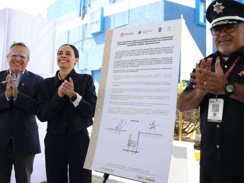 Inicia Certificación Policial Ciudadana (Certipol) para fortalecer confianza y combatir la corrupción