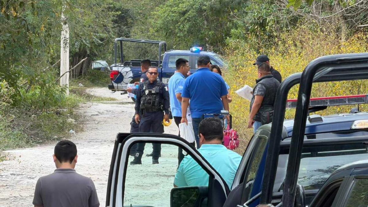Localizan restos humanos en una zona de terracería.