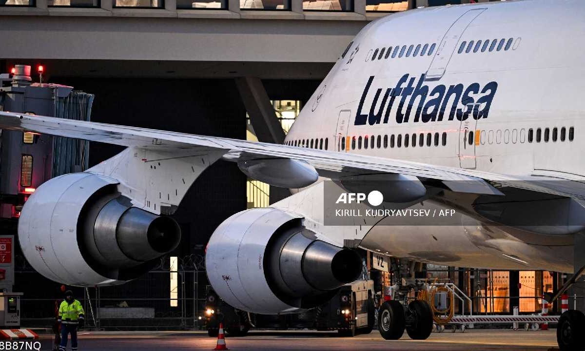 Lufthansa canceló vuelos en Alemania.