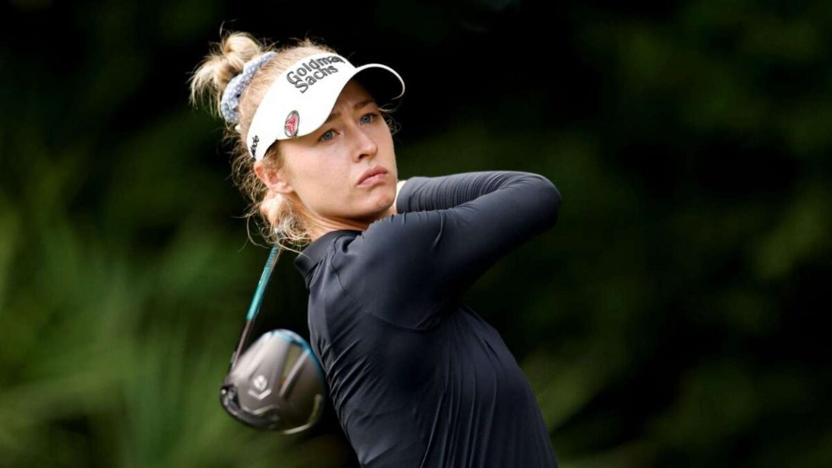 Nelly Korda, golfista profesional.