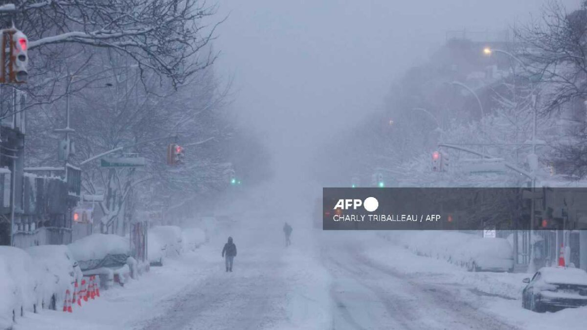 Fuerte tormenta caerá en Nueva York.