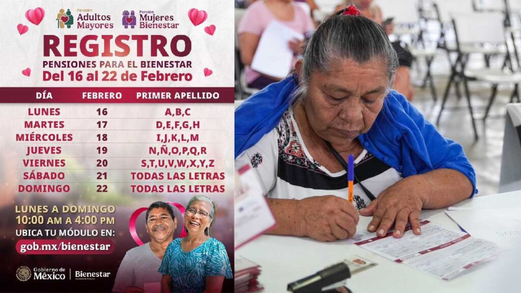 Toma en cuenta las fechas para las Pensiones Bienestar.