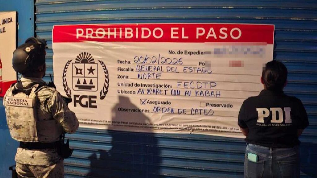 Playa del Carmen: rescatan a 18 mujeres víctimas de trata en operativo en bar de la colonia Ejidal (video)