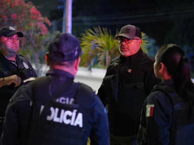 Policía Cancún reporta baja histórica en delitos y más de 5 mil detenciones en siete meses