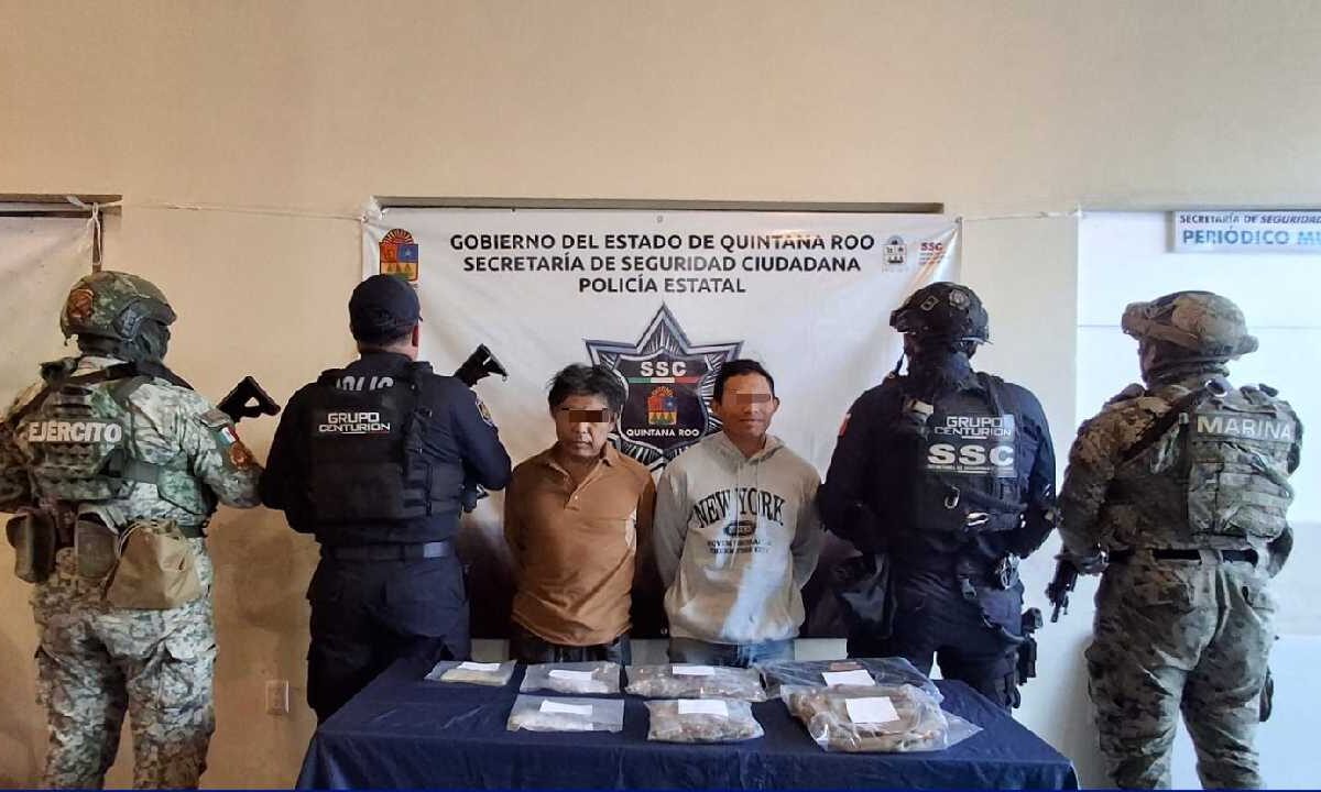 Dos detenidos por delitos contra la salud.