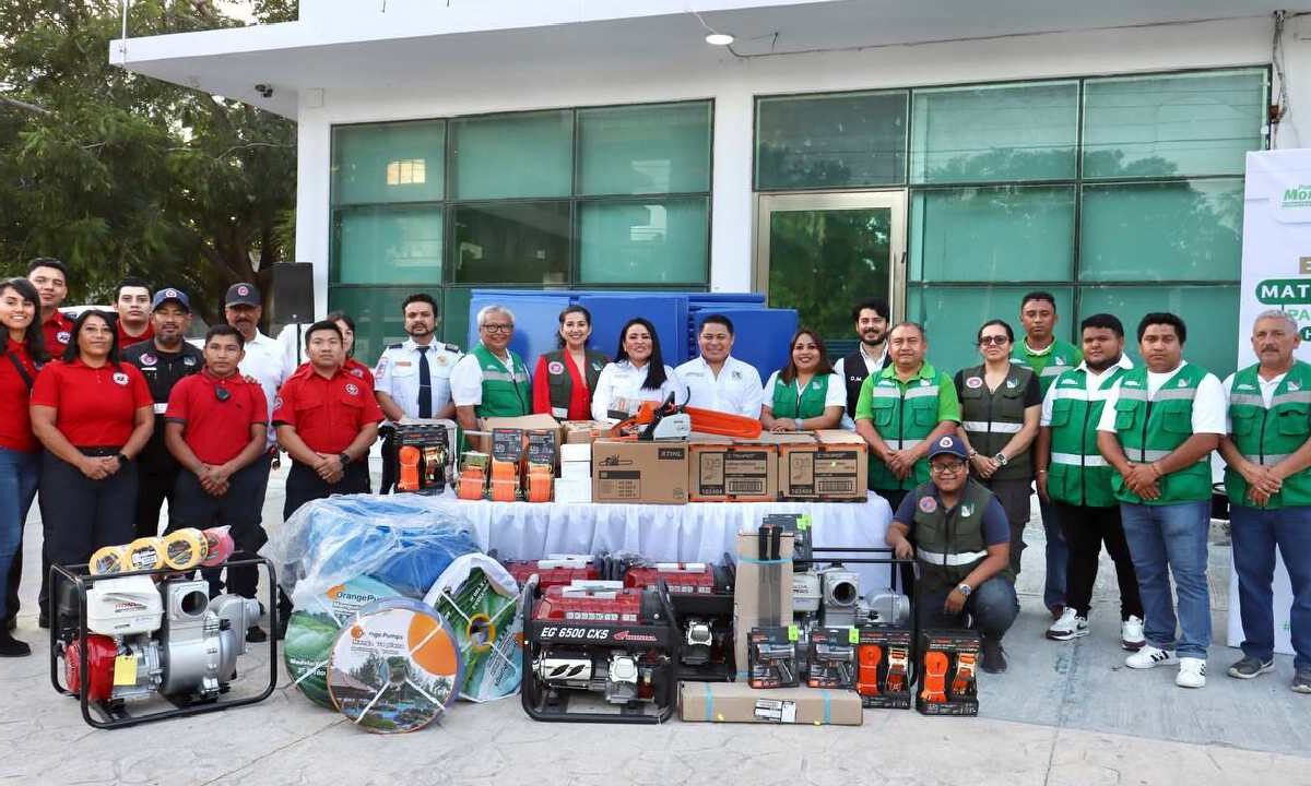 Puerto Morelos refuerza brigadas ante huracanes con 2.7 mdp