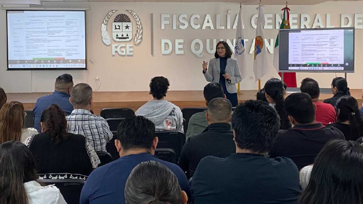 Certifican a personal de la FGE contra la extorsión.