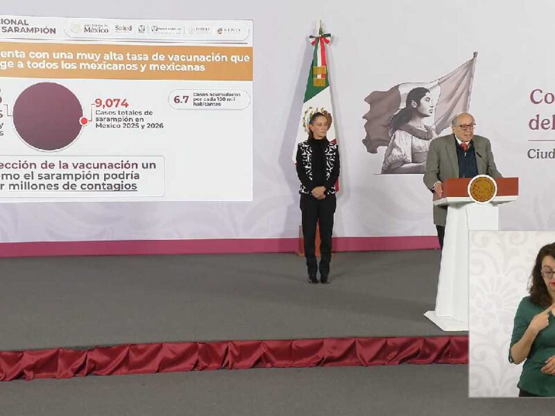 Sarampión en México: lidera casos en América con más de 9 mil contagios