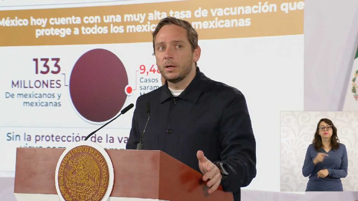 Hay suficientes vacunas en México contra el sarampión.