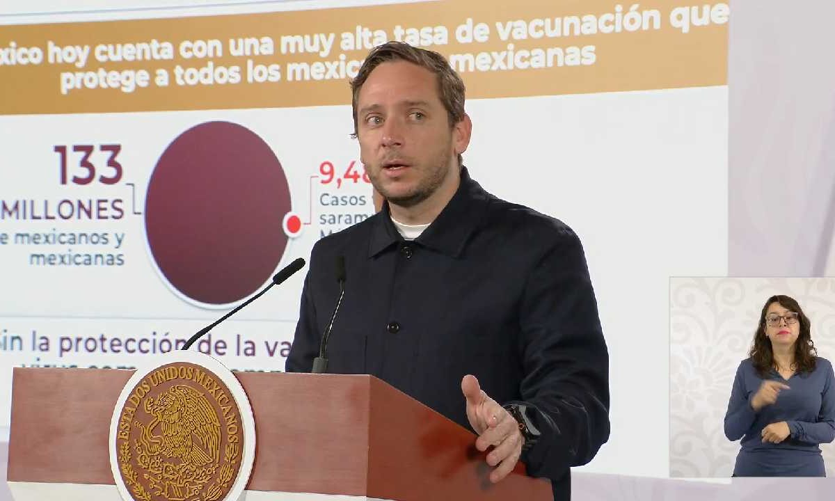 Hay suficientes vacunas en México contra el sarampión.