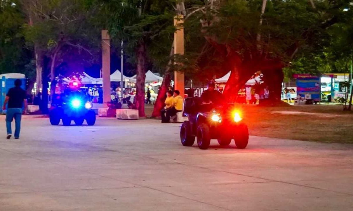 Imagen de archivo para ilustrar el despliegue de seguridad en Cancún.