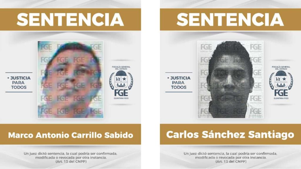 Dos hombres fueron sentenciados por violación.